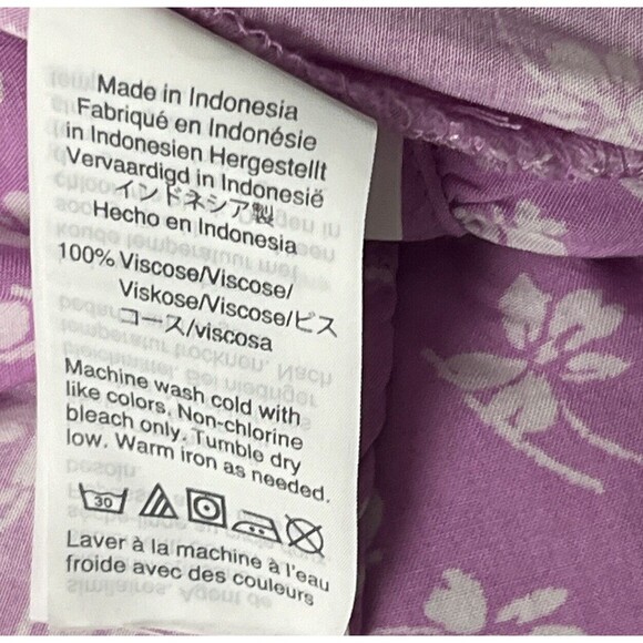 J Crew Dress Faux Wrap Ruffle Mini Soft Pink Floral V Neck Cap Sleeve Coquette - Picture 5 of 5